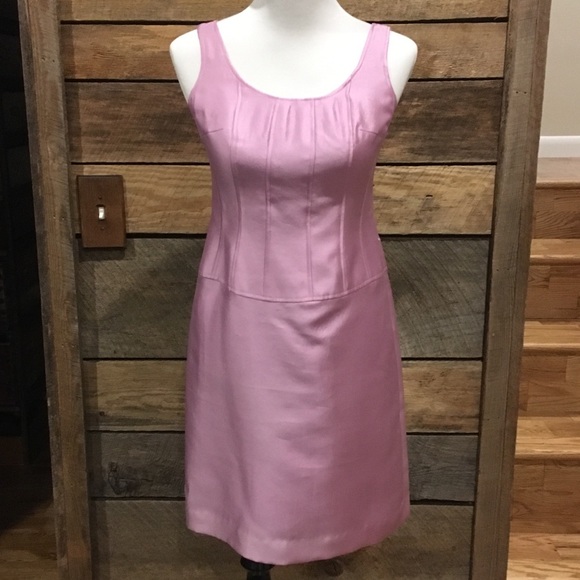❌SOLD❌Rickie Freeman Teri Jon pink silk gazar - Picture 4 of 8
